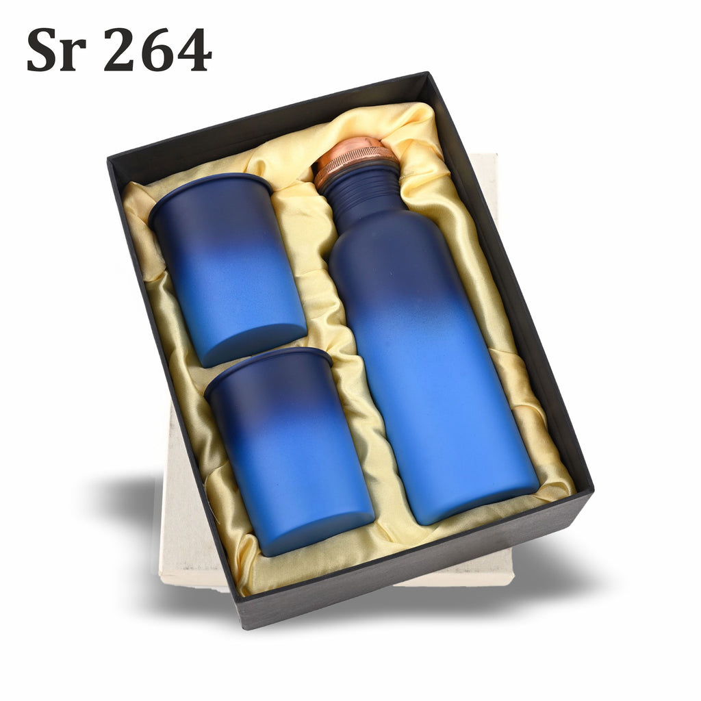 Copper Bottle & Mug Set