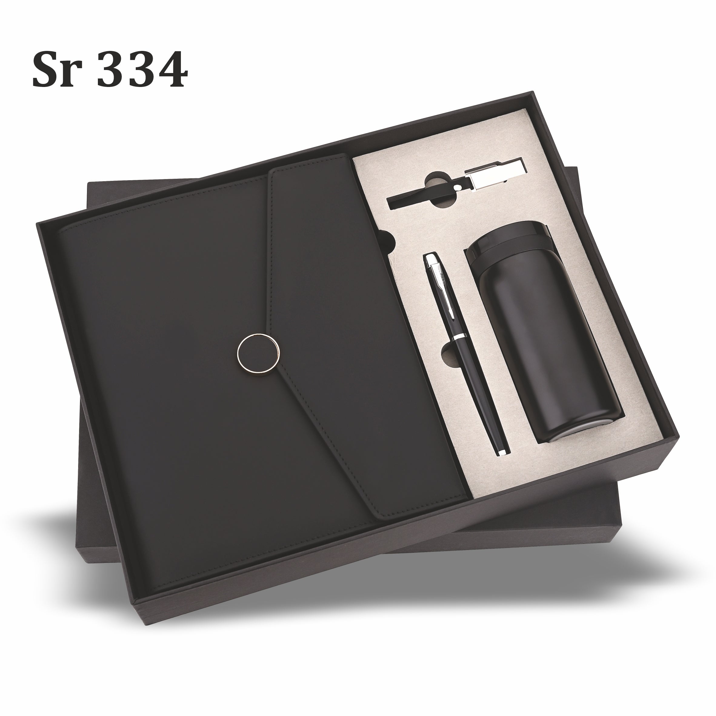 THERMA EXECUTIVE SET 10K MAH POWERBANK DIARY,PEN,FLASK& 16 GB PEN DRIVE