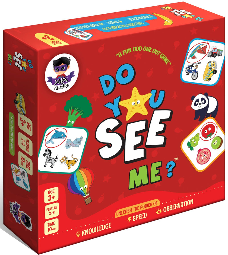 Do You See Me - A Fun Odd One Out Game