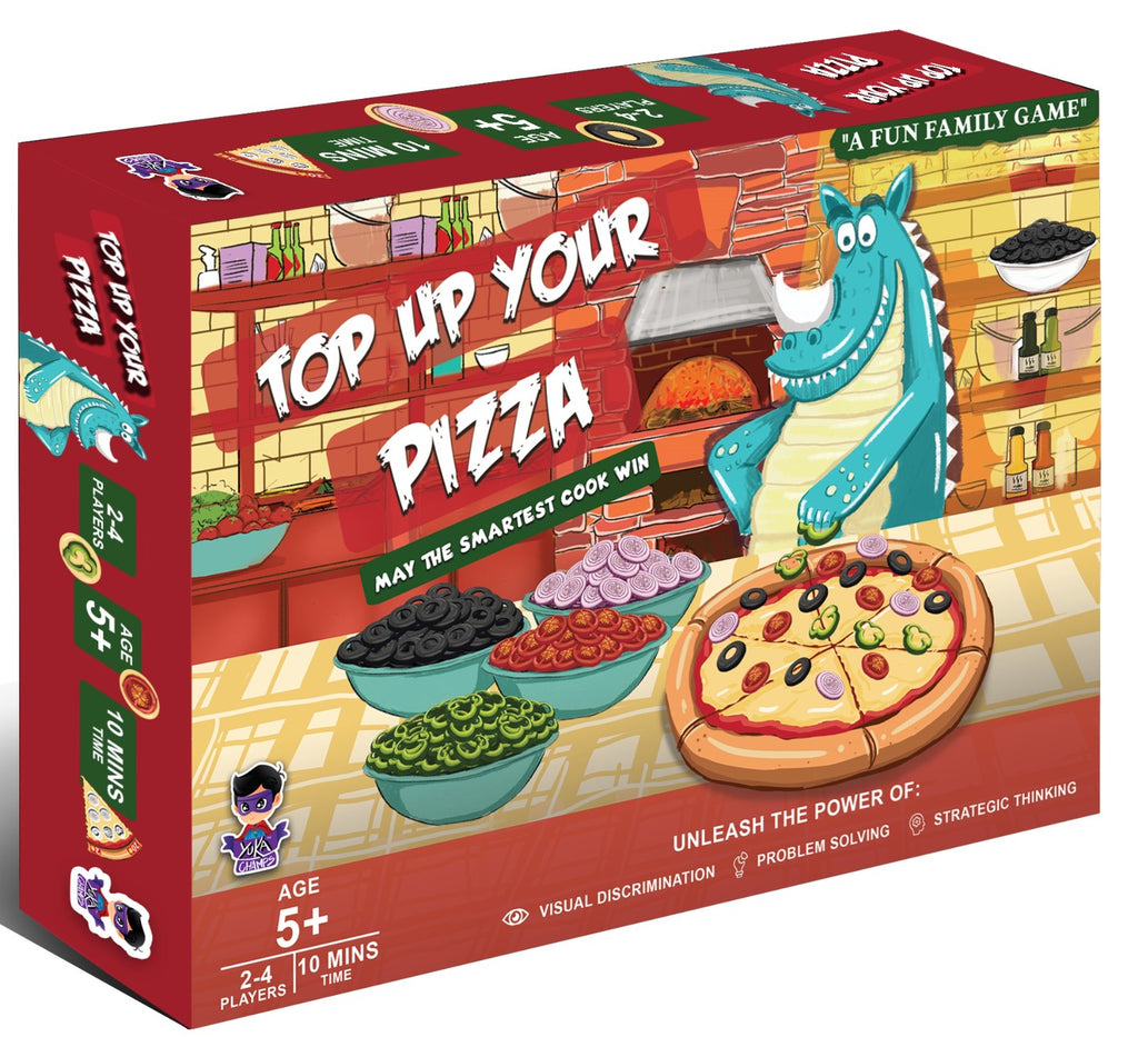 Top Up your pizza - A super fun family game