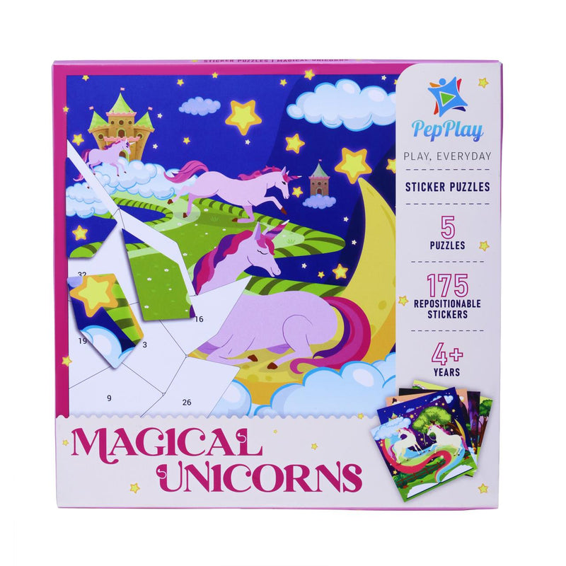 Sticker Puzzles : Magical Unicorns