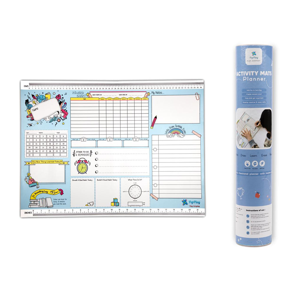 Activity Planner - Blue