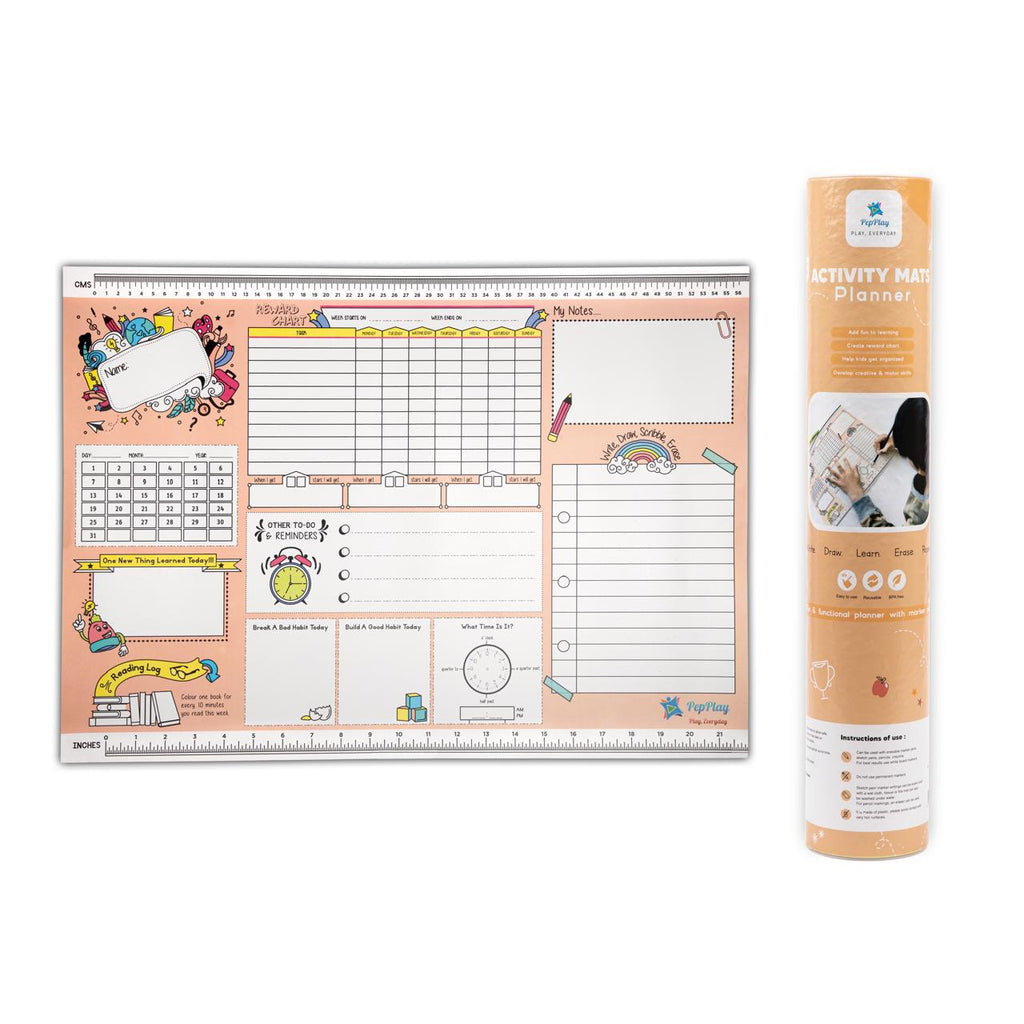 Activity Planner - Peach