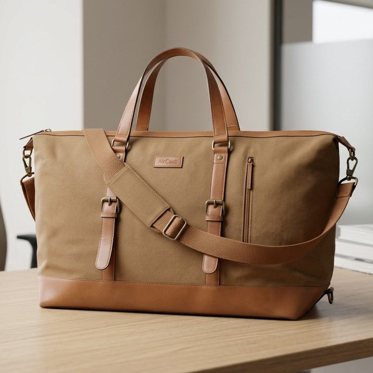 Vintage Executive Brown Duffle