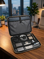 Premium Quilted Laptop Sleeve — Executive Corporate Gifting Bulk