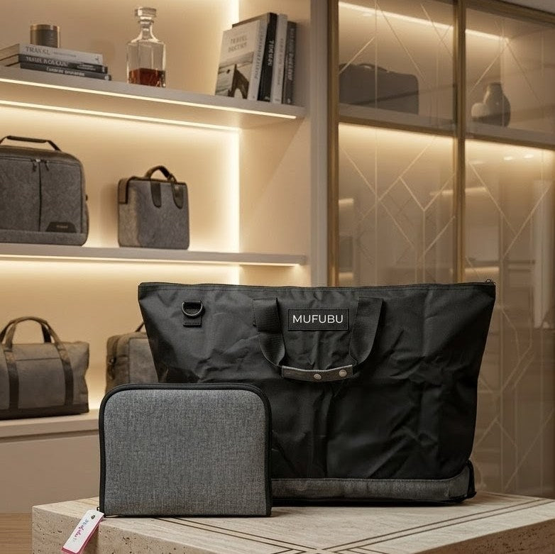 Branded Foldable Tote Bag Style A — Bulk Events