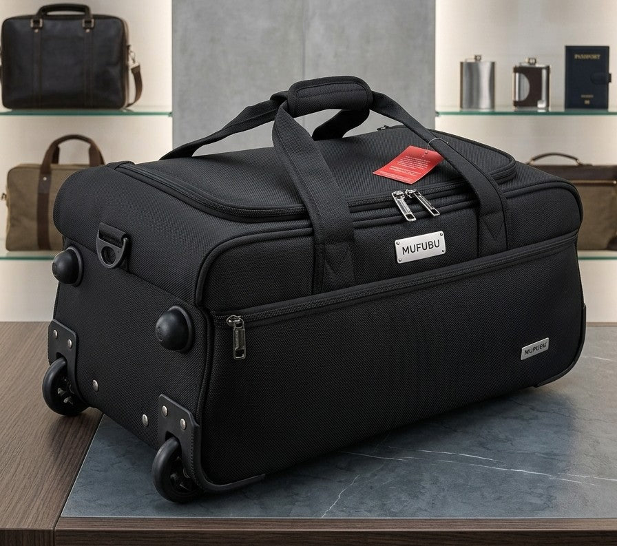 Custom Branded Duffle Trolley Bag — Corporate Travel Gift