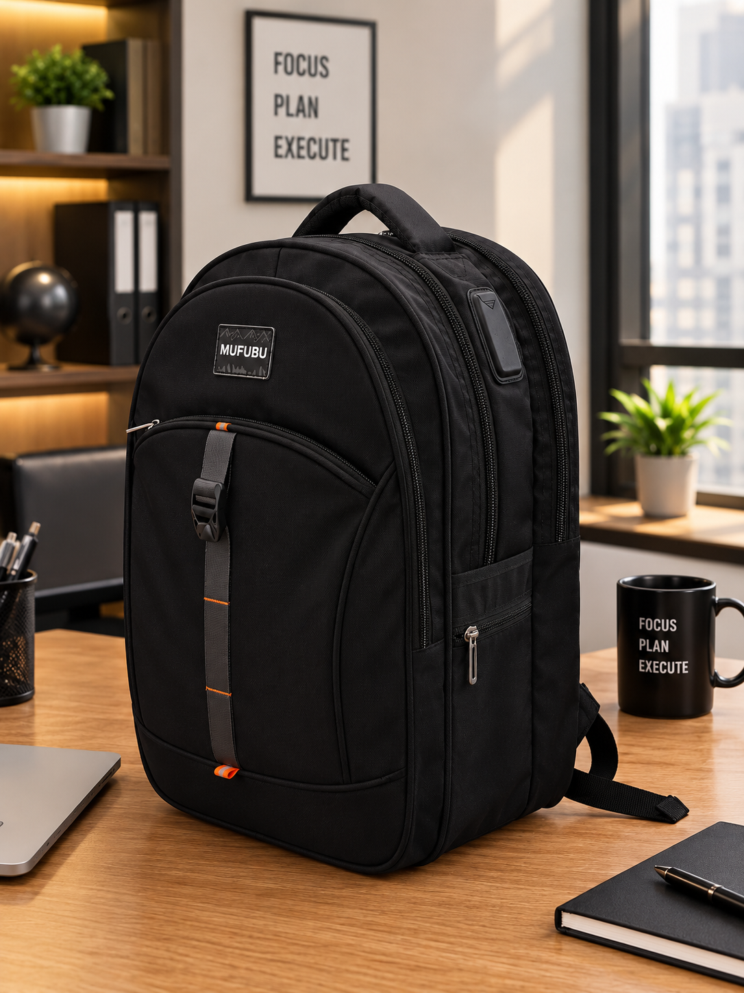 Explorer Multi-Utility Backpack,
Black