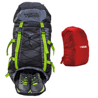 Campsack 75 ltrs Rucksack - Neon Green