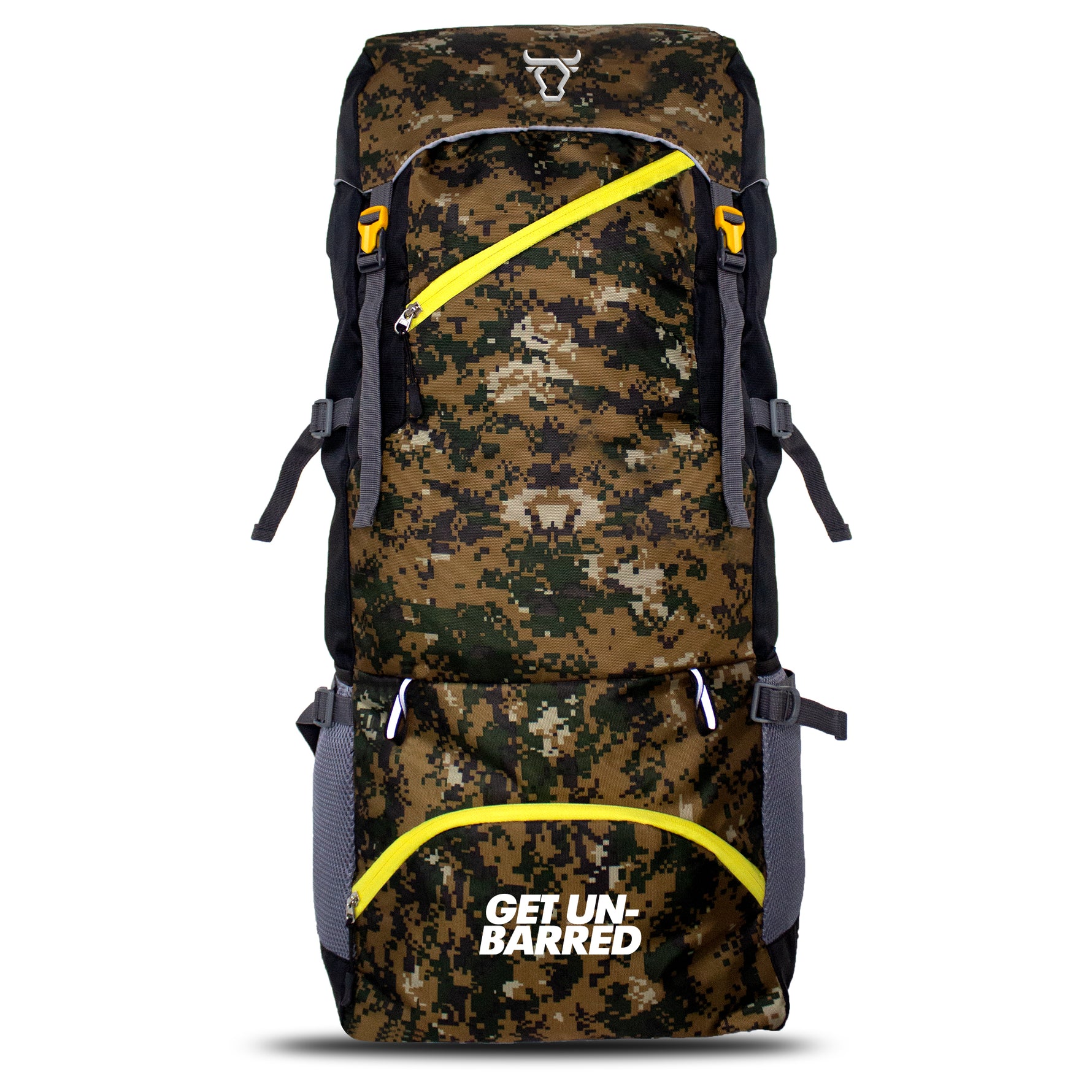 Rover 65 Ltr hiking Rucksack- Army Green