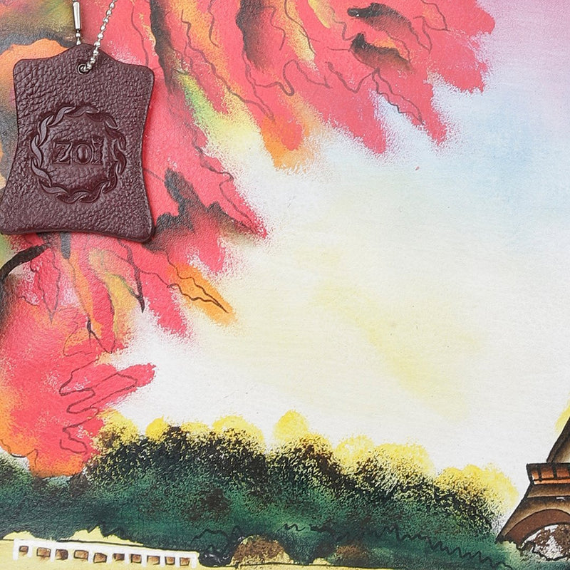 Hand Bag - Eiffel Tower Cherry Red