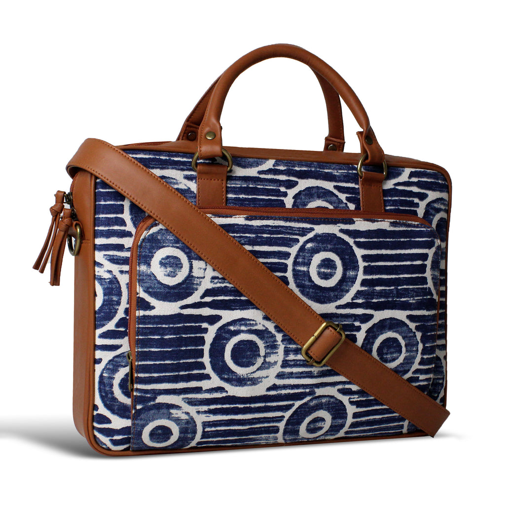 Indigo Circle Laptop bag