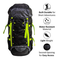 Campsack 75 ltrs Rucksack - Neon Green