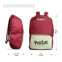 Nano Backpack 15 Ltr Positive Vives Only Pistachio Wine