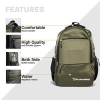 Lexus 40Ltr Laptop Backpack Upto 15.6 Inches - Olive Green