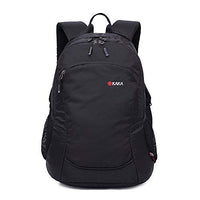 MUFUBU Waterproof Nylon Black School Backpack