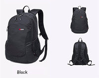 MUFUBU Waterproof Nylon Black School Backpack