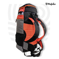 Climber 45+5 Ltr Rucksack with Rain Cover - Black/Orange