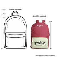Nano Backpack 15 Ltr Yes You Can Pistachio Wine