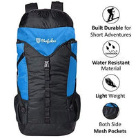 Fearless 60 LTR Rucksack - Aqua Blue & Black