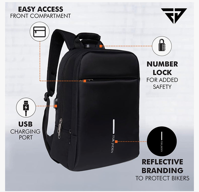 Anti Theft Number Lock Backpack Bag
