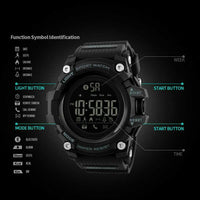 SKMEI Premium Digital Sports Fitness Watch (Black)