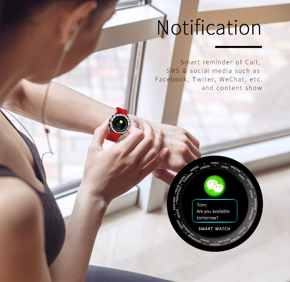 Hangoverr Digital Power Activate Black Dial Smartwatch (Green)