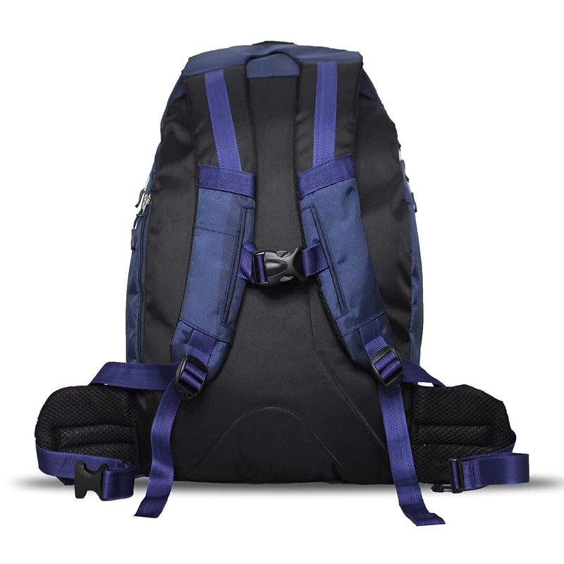 Get-Un-Barred Discover backpack bag for office/School/college - (Blue+Neon Orange)