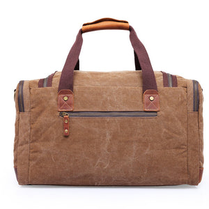 Mufubu Presents Kaka Canvas Luggage Bag - Khaki