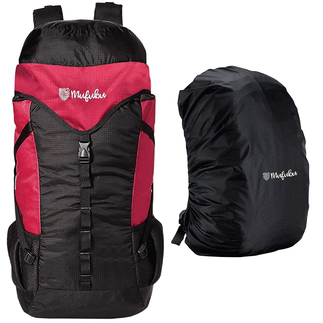 Fearless 60 LTR Rucksack - Black +Red