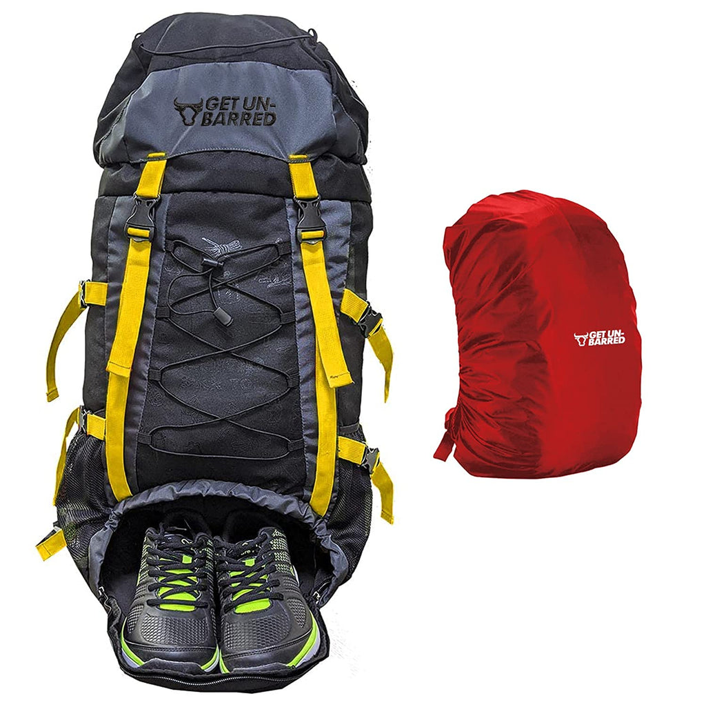 Campsack 75 ltrs Rucksack - Sunny Yellow
