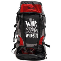 Get Un-barred 55 Ltr Travel Backpack (Red)