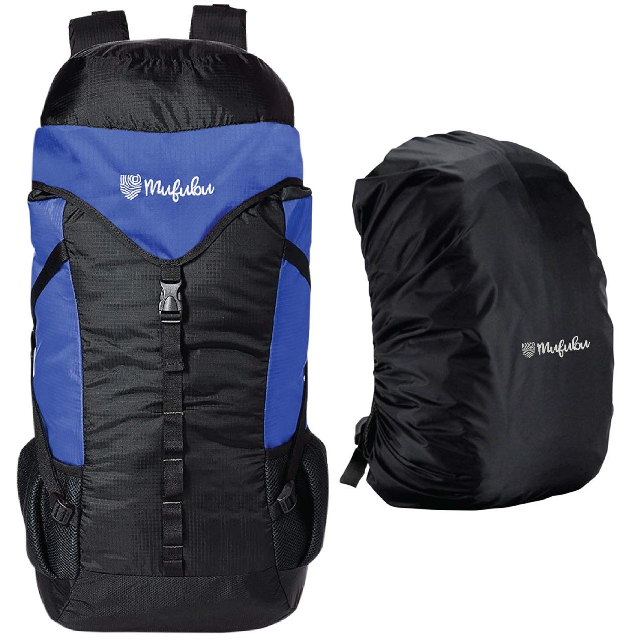 Fearless 60 LTR Rucksack - Black + Blue