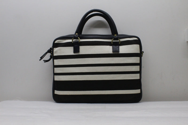 Laptop/Office bag - Black and White