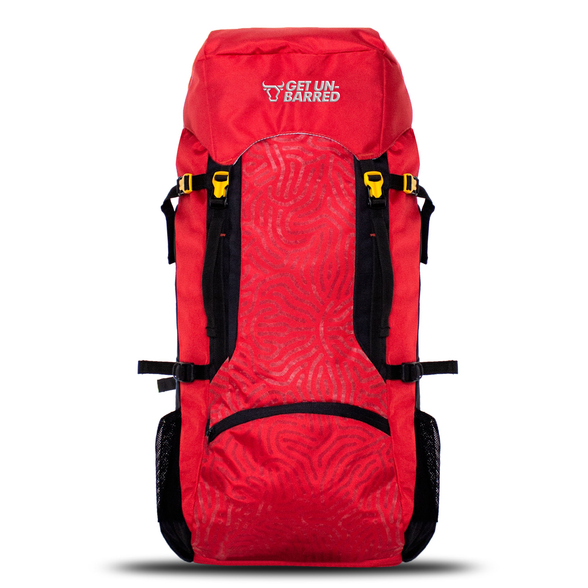 Ranger 75 Ltr Hiking Rucksack- Red