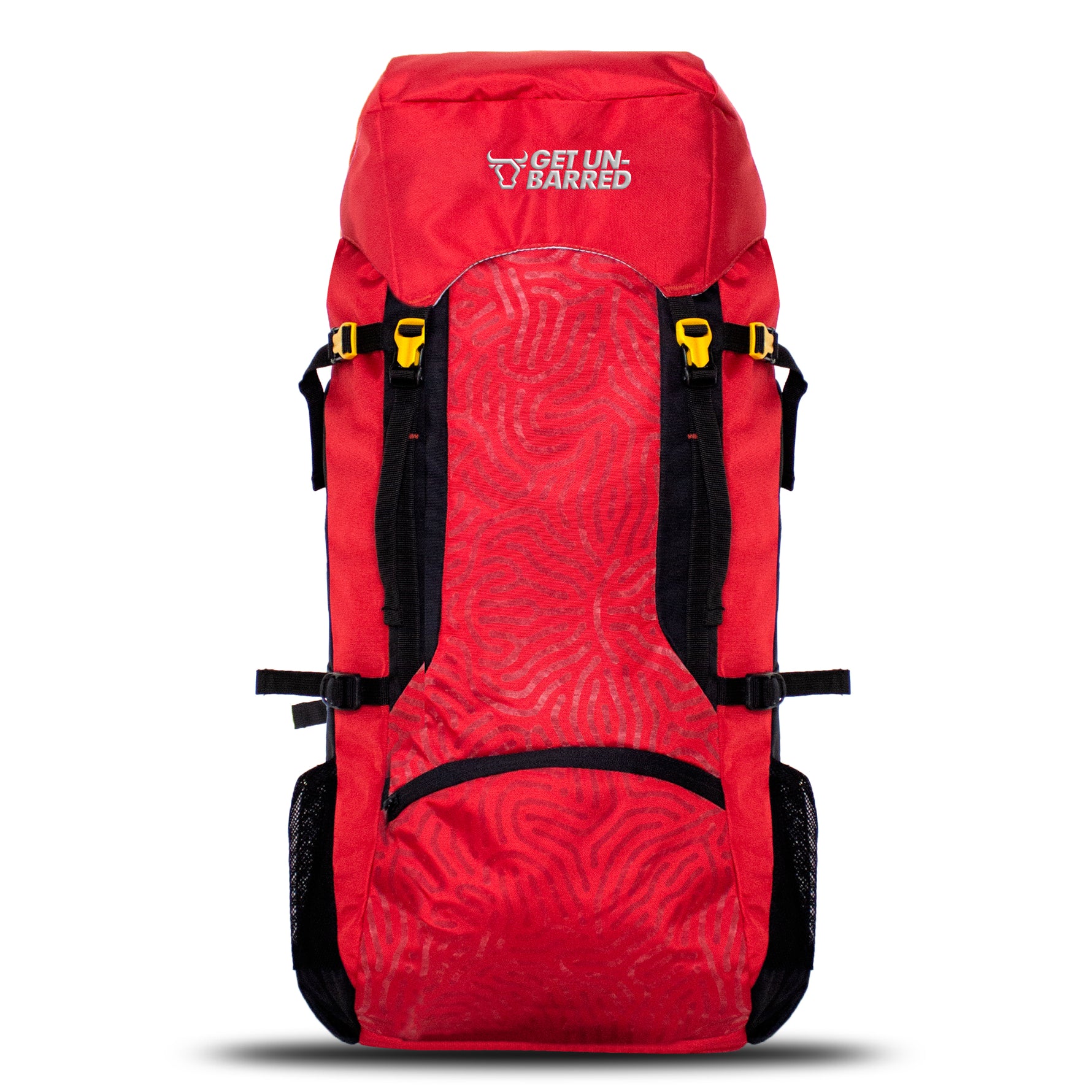 Ranger 75 Ltr Hiking Rucksack- Red