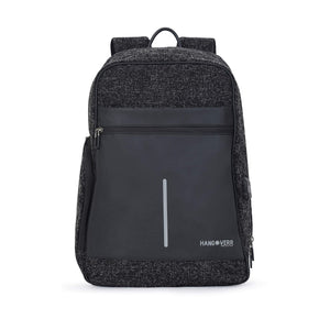 Hangoverr Laptop Backpacks with USB Port and Anti Theft Pocket (Black)