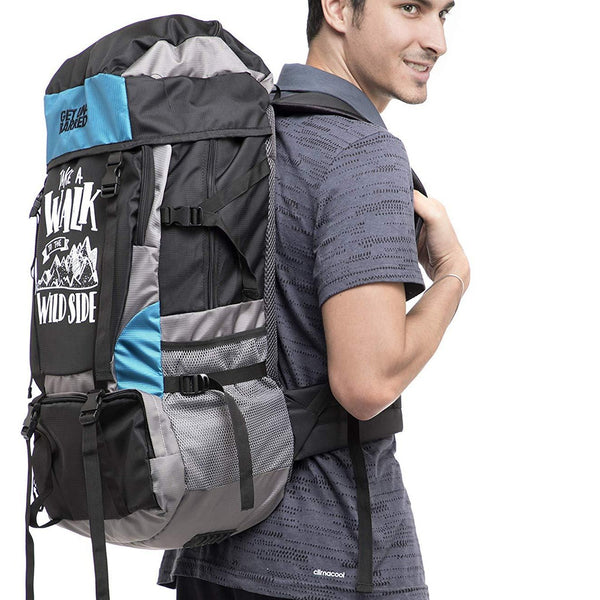 Get Un-barred 55 Ltr Travel Backpack (Blue)
