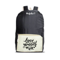 Nano Backpack 15 Ltr Love Yourself More Black + Pistachio