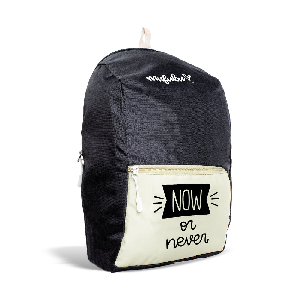 Nano Backpack 15 Ltr Now Or Never Black + Pistachio