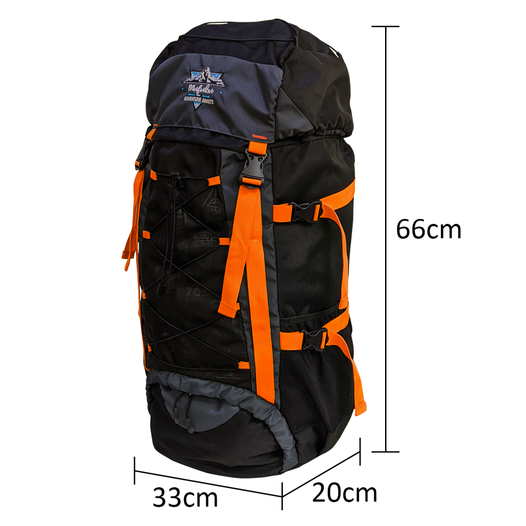 Campsack 75 ltrs Rucksack - Sunny Yellow