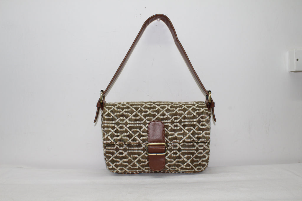 Solid Boxy Sling Bag