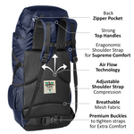 Fearless 60 LTR Rucksack - Navy Blue