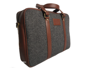 Tweed Laptop Bag (MOQ 100)