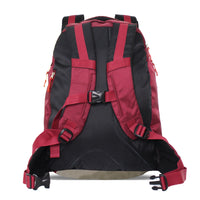 Get-Un-Barred Discover backpack bag for office/School/college - (Cherry red+Beige)