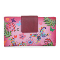 HandPainted Leather Wallet
