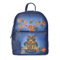 HandPainted Leather Backpack