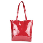 Chic Tote oversized Handbag - Cherry Red