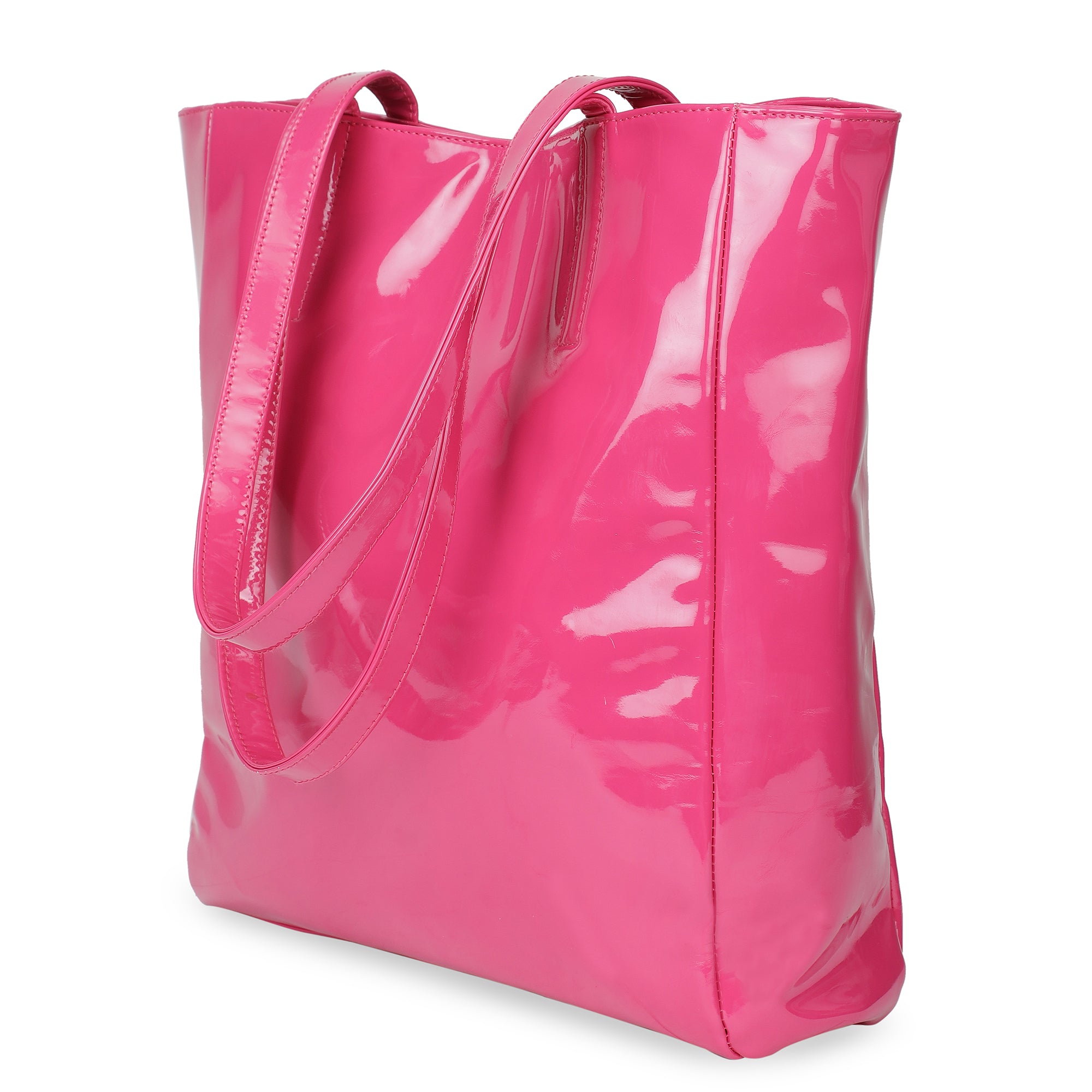 Chic Tote oversized Handbag - Hot Pink