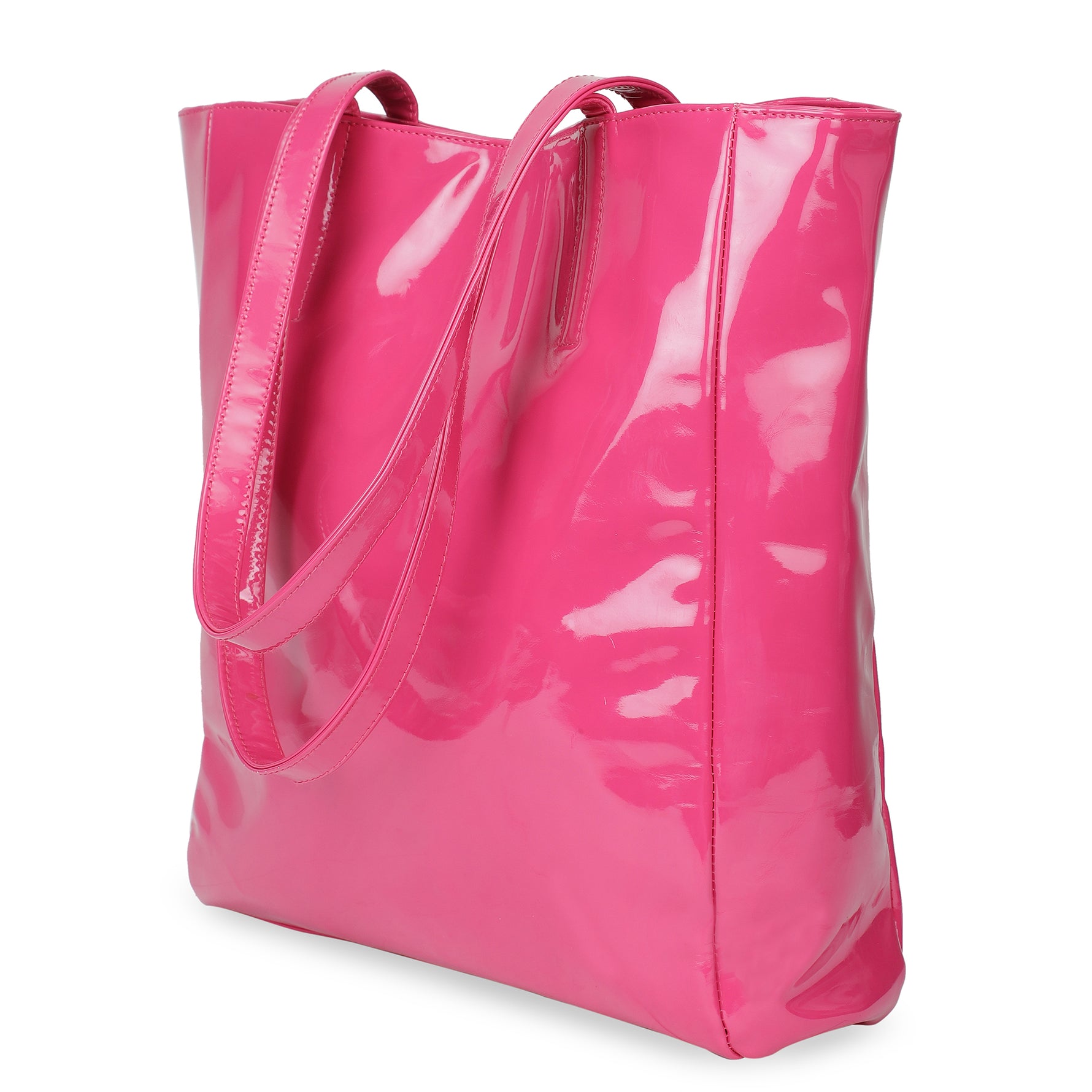 Chic Tote oversized Handbag - Hot Pink